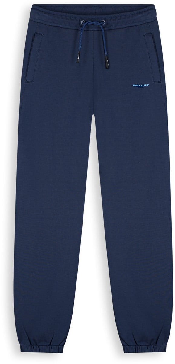 Ballin Amsterdam - Jongens Regular fit Pants Sweat - Navy - Maat 14