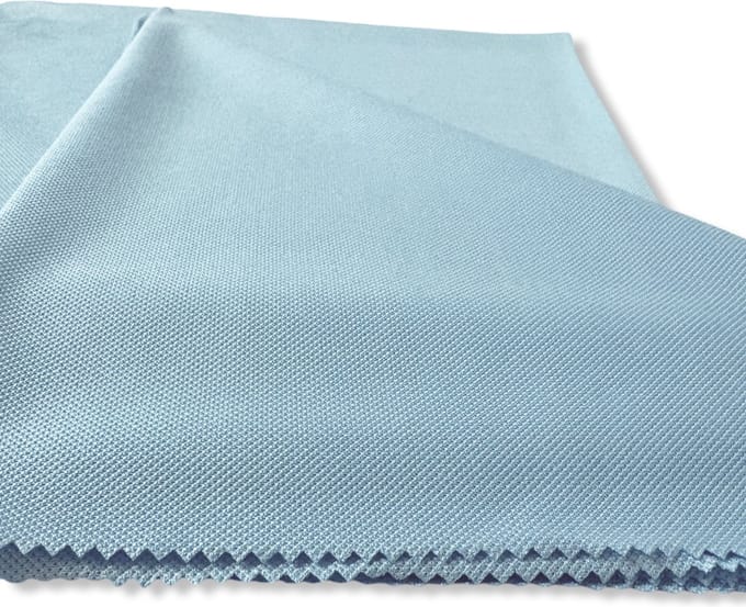 Sito Poleerdoek glazen microvezel - 2 stuks - 50x70 cm - blauw