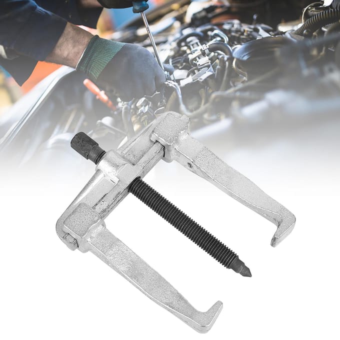 Extracteurs séparés 2 mâchoires 200 mm Outil de démontage de roulement de bureau Accessoires de réparation de machine automobile gray