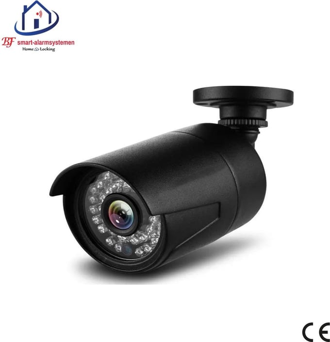 Home-Locking POE IP-camera bullet met bewegingsdetectie 5.0MP. C-1265