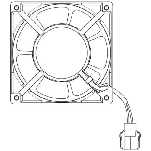 AEG koelventilator, compressor, 240V,28/24W,119.5mm 8588081946085