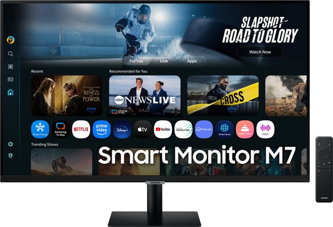 Ecran PC - SAMSUNG - 32  - UHD - 60Hz - Dalle VA - 4ms - LS32FM702UUXEN