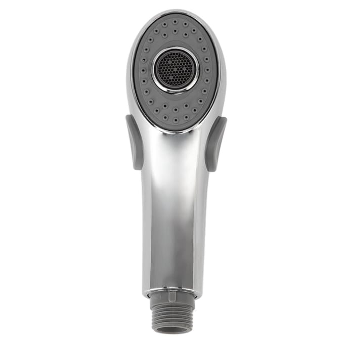 Handdouches Siliconen Massagesproeier Ergonomische Handgreep met G1/2 Aansluiting Douchekoppen voor gray