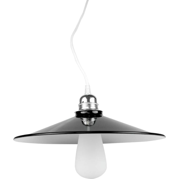 SEGULA Concav hanglamp van metaal, zwart