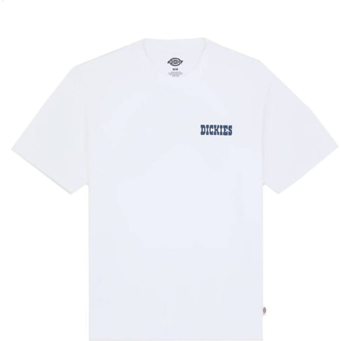 Dickies  T-shirt Korte Mouw PLAIN CITY SS TEE WHITE