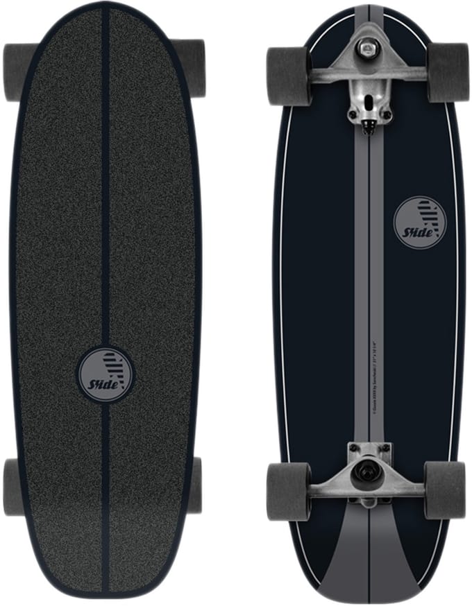 Slide SurfSkate Gussie Onyx 31” – Surf Skateboard