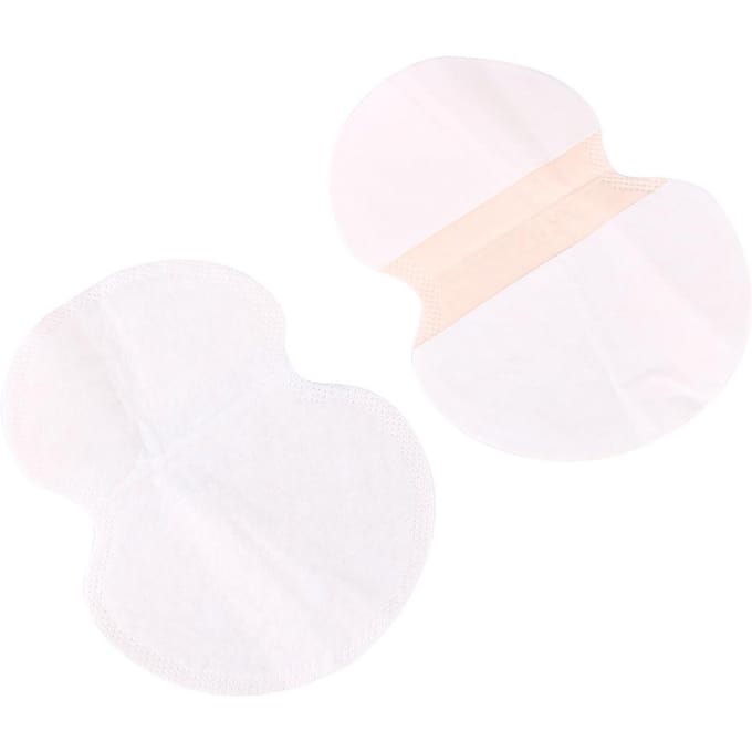 152550 Paren Wegwerp Zweetpads Onderarmen Deodorant Antiperspirant white