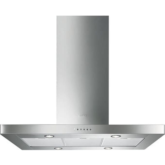 SMEG Eilandkap Afzuigkap, Eilandkap, Universeel, Roestvrij staal, 90 cm, B