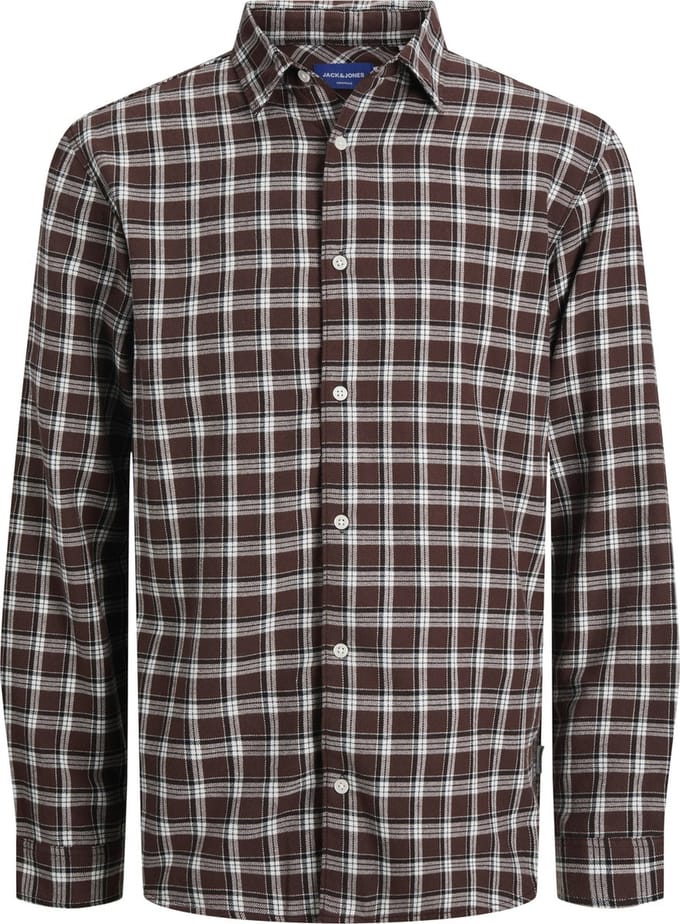 Jack & Jones Geruit overhemd Comfort Fit Geruit overhemd