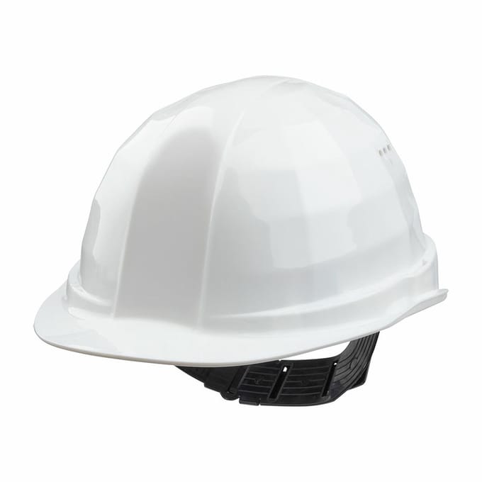 wolfcraft - Helm - Veiligheidshelm - Bouwhelm wit - 4967000