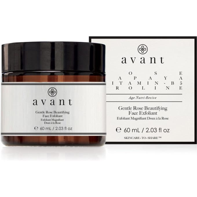 Avant Age Nutri-Revive Gentle Rose Beautifying Face Exfoliant Peeling