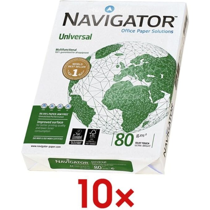 Navigator Universal Printpapier A4 80 grams 1 pak (500 vel)
