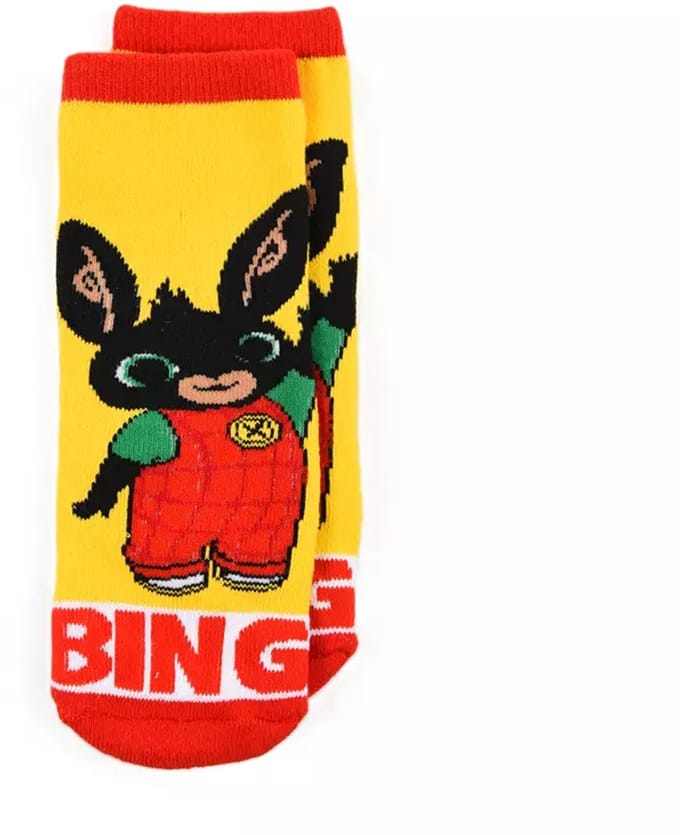 Bing Bunny Antislip Sokken – Geel/Rood – Maat 27/30