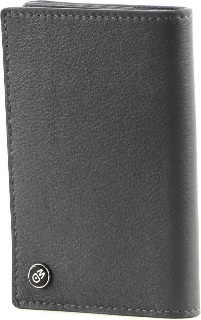 MANDARINA DUCK Leren Kaarthouder Downtown Wallet Iron Gate Donkergrijs