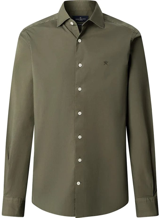 Hackett Hm3010540 Overhemd Met Lange Mouwen Groen XL Man