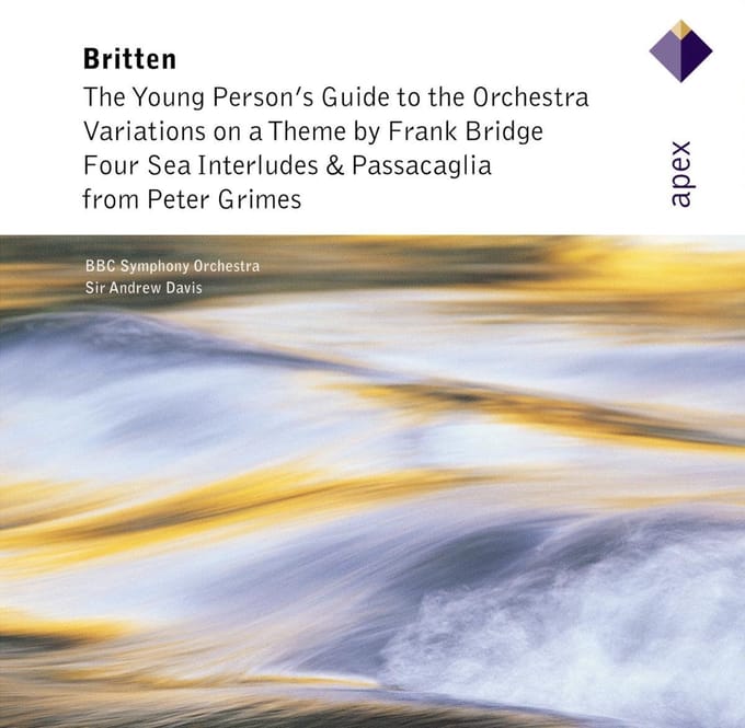 Britten: The Young Person's Guide to the Orchestra etc / Sir Andrew Davis