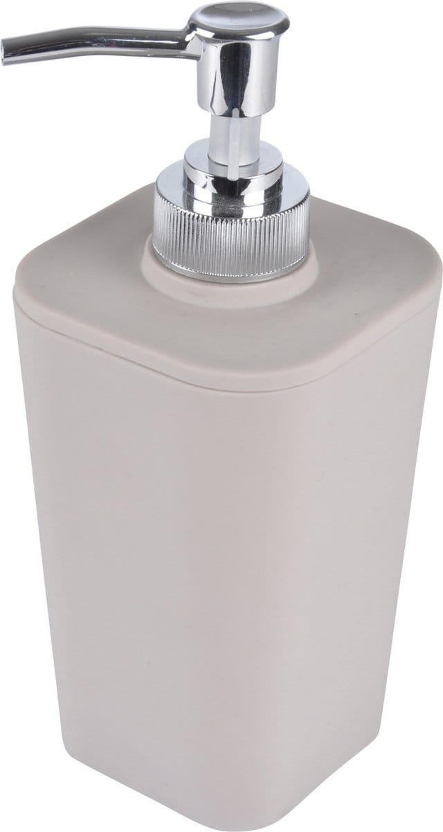 Zeepdispenser kunststof taupe