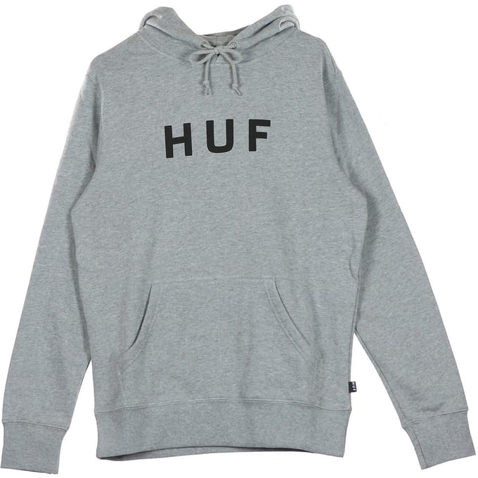 Essentials Og Logo herenhoodie grijs gemeleerd