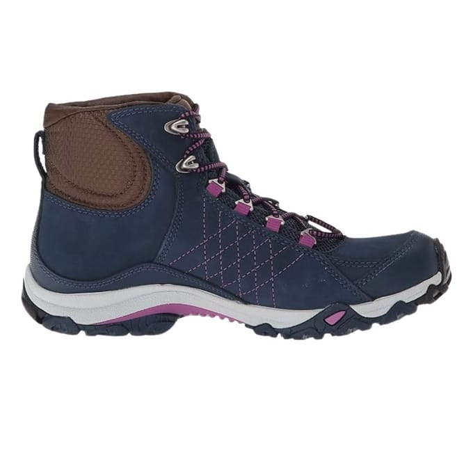 Oboz Dames Sapphire Nubuck Wandelschoenen (Blauw)