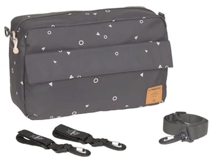 Kinderwagenorganizer en schoudertas voor actieve ouders