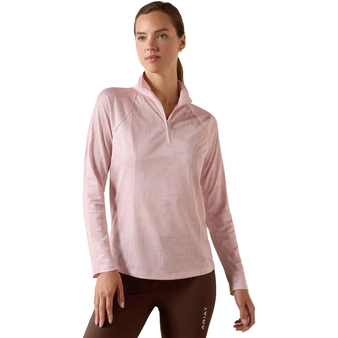 Damestrui met 1/4 rits Ariat Sunstopper 3.0
