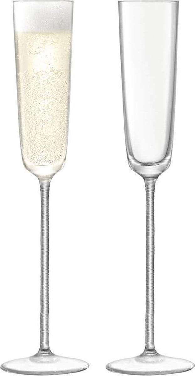 L.S.A. Champagne Theatre Champagne Flute - 120 ml - Set van 2 Glazen