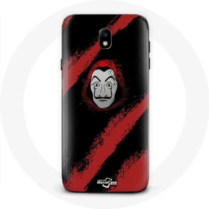 Coque pour Samsung Galaxy j7 2017 La casa de papel masque peinture