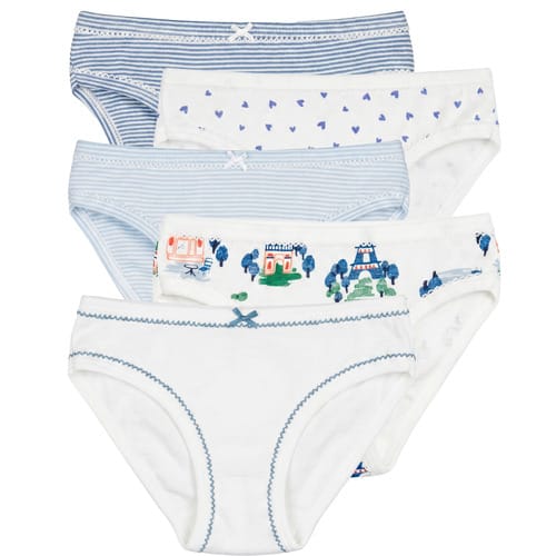 Petit Bateau  Slips CULOTTES X 5