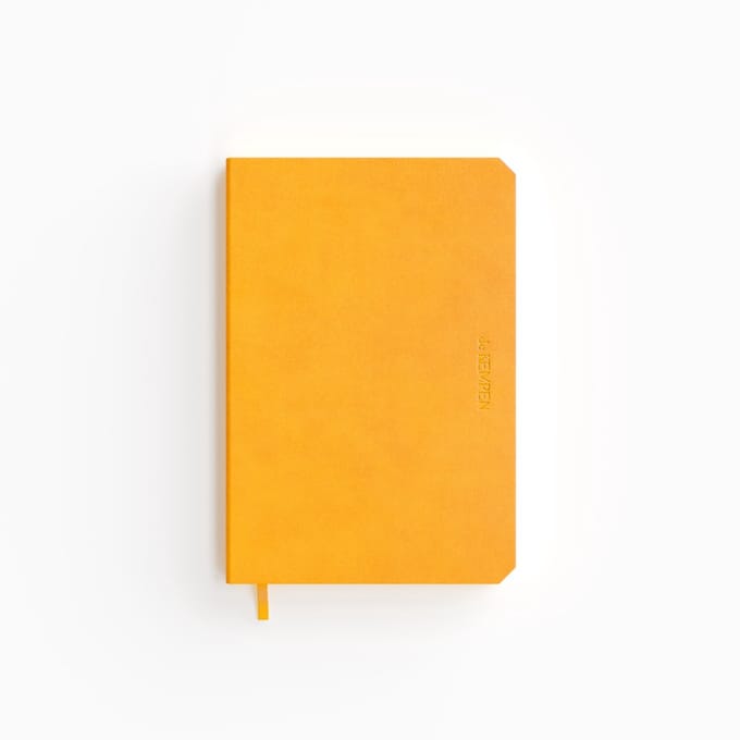 Notitieboek De Kempen - Geel - 11 x16 cm - Binnenzijde: lijnen