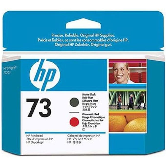 HP 73 Printhead Black-Red - Printhead Chromatic red