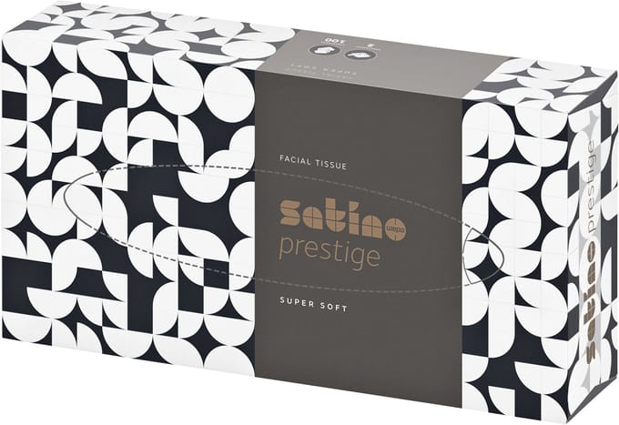 Tissues satino facial 2-laags 40x100 stuks