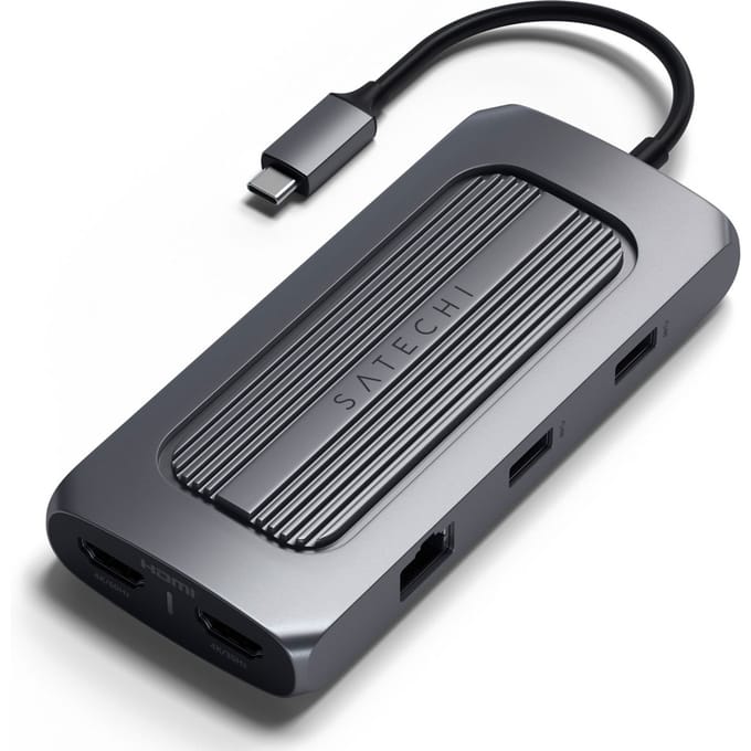 Satechi USB-C Multiport MX Adapter - Grijs