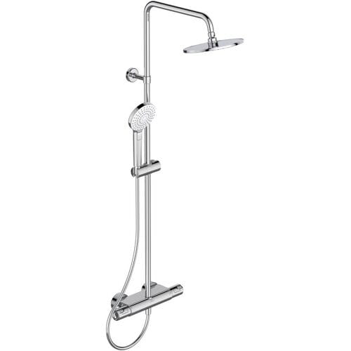 Ideal Standard CeraTherm - T50 Doucheset met thermostaat, 20 cm, 3-jets, chroom A7230AA