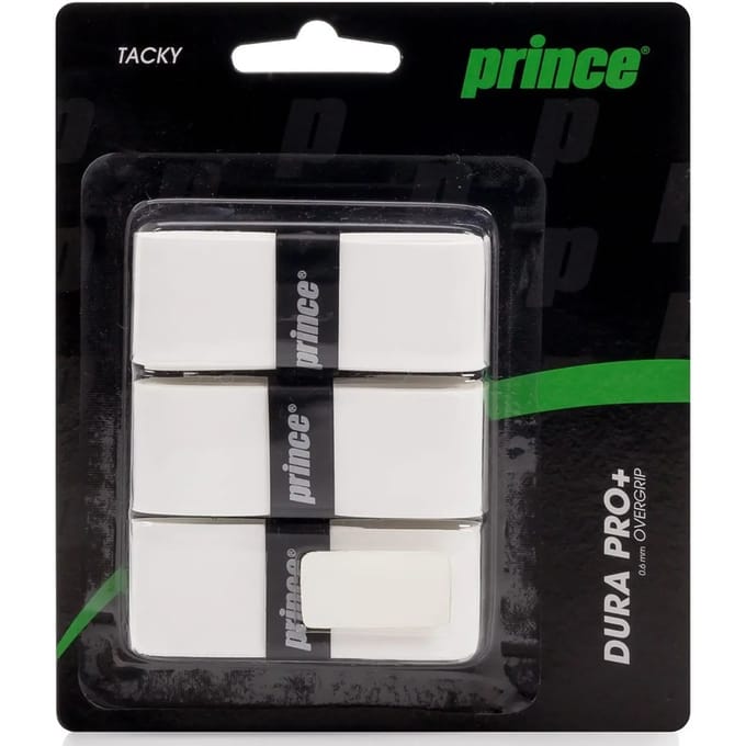 Prince DuraPro+ Overgrip 3 St. Wit - Grip - Multi
