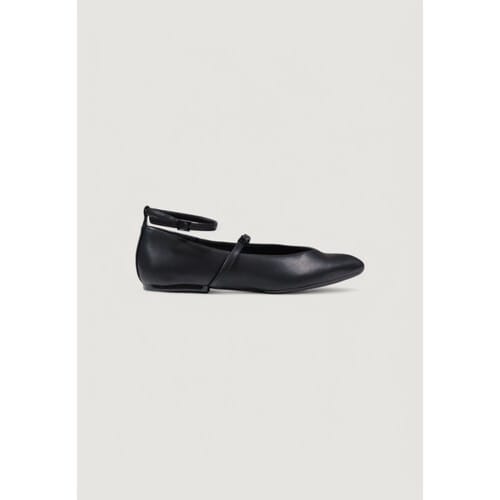 Armani Exchange Zwarte Polyester Platform Hakken