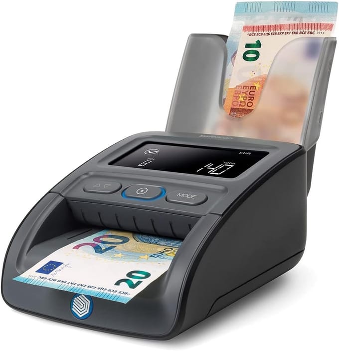 Automatische Valutatester met Tel- en Stapelfunctie