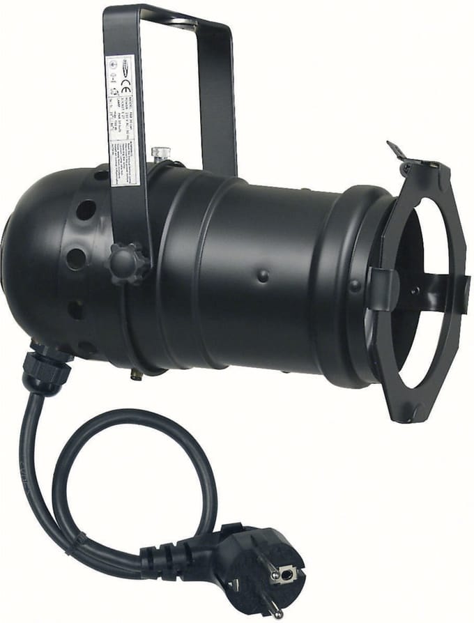 Showtec Showtec Par 30 lang, zwart, met stekker Home entertainment - Accessoires