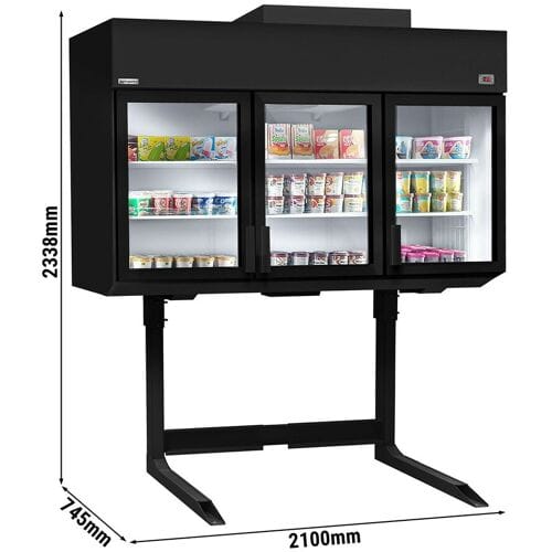 GGM Gastro Wandkühl-/tiefkühlregal - 2100mm