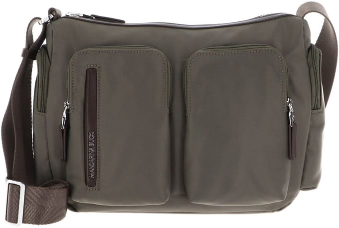 MANDARINA DUCK schoudertas Hunter Crossover Pirite kaki