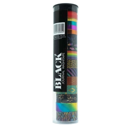 Mijn Black Journal - Washitape - MUS