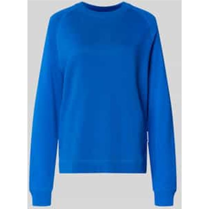 Regular fit sweatshirt van puur katoen