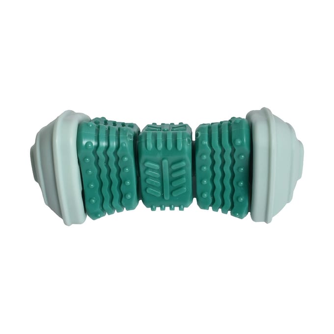 Bobby hondenspeeltje Onigiri groen 14,5x6,5x6,5cm