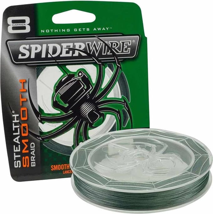 Stealth Smooth x8 pe braid 150M Spiderwire - Snoek Lijn - Snoeklijn- Snoek Draad - Snoekdraad -
