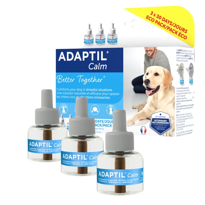 3 stuks Navulflacon 48ml Adaptil Calm