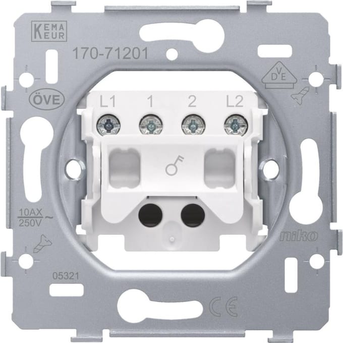 Niko Installatieschakelaar - 170-71201 - E2A52