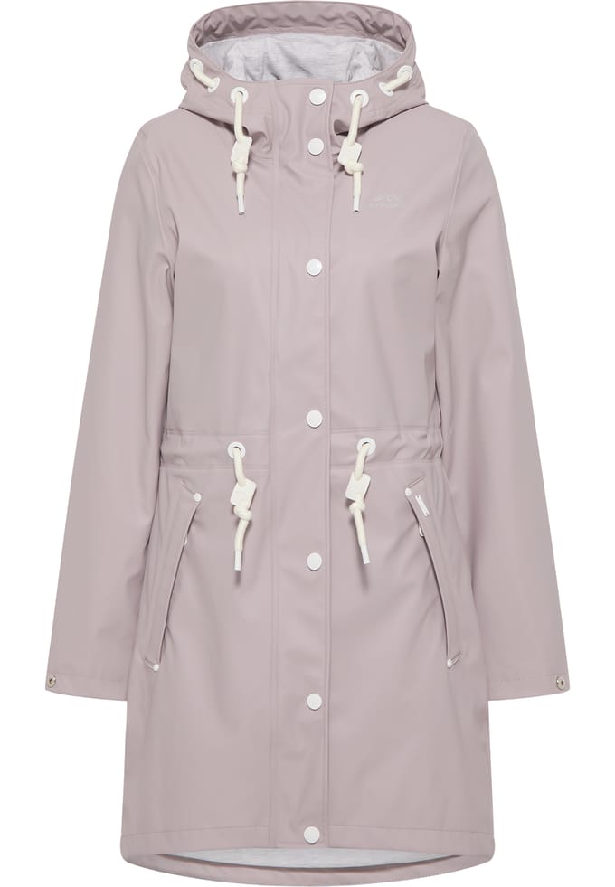 ICEBOUND Serie stadsregen Mackintosh Dames oud roze