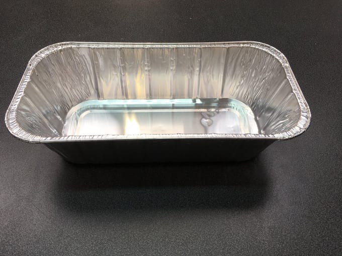 Aluminium wegwerp bak 2.5L 20Stk.