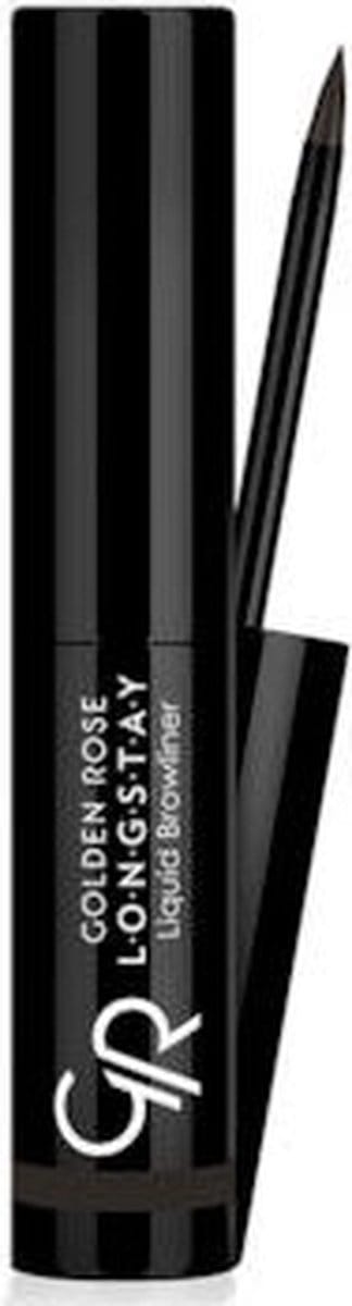 Golden Rose Longstay Liquid Browliner 3 donker bruin