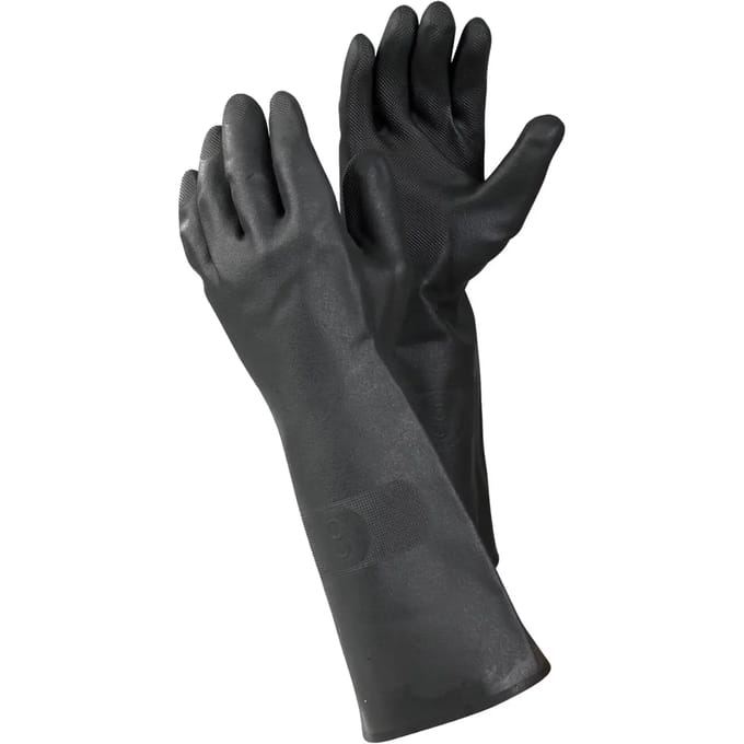 Zachte en elastische chemische beschermhandschoenen TEGERA