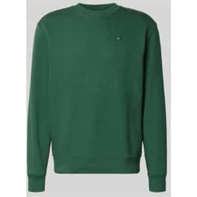 Regular fit sweatshirt van katoenmix